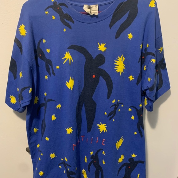 Rare Vintage 1994 Henry Matisse Icarus Star Shirt Sz XL, Single Stitched - Picture 2 of 6